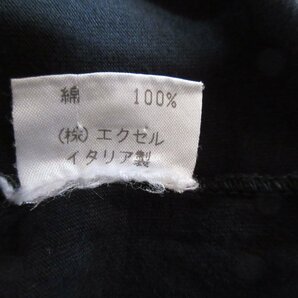 良品 GUCCI グッチ トムフォード期 1997年製 インターロッキングGロゴ刺繍 クルーネック 半袖 Tシャツ カットソー S ブラックの画像9