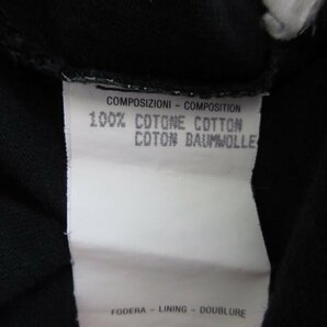 良品 GUCCI グッチ トムフォード期 1997年製 インターロッキングGロゴ刺繍 クルーネック 半袖 Tシャツ カットソー S ブラックの画像10