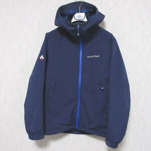 良品 mont-bell モンベル パウダーステップ パーカ 中綿 ジャケット 1102499 L ネイビー ◆