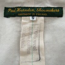 美品 Paul Harnden Shoemakers ポールハーデン 英国製 ヘリンボーン柄 シングル ブレザー テーラードジャケット Sサイズ グレー系_画像6