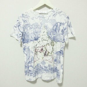 美品 20AW Christian Dior クリスチャンディオール ピエトロルッフォルト アラウンドザワールド Tシャツ カットソー 043T03PR446 XS 023