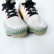 良品 NIKE ナイキ AIR VAPORMAX FLYKNIT 3 エア ヴェイパーマックス 3.0 フライニット スニーカー AJ6900-103 27.5㎝ マルチカラー 024_画像3