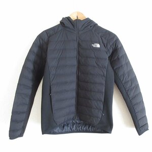 美品 THE NORTH FACE ノースフェイス RED RUN PRO HOODIE レッドランフーディー 中綿 パデッドジャケット NYW81971 S ブラック ◆