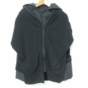 美品 DOUBLE STANDARD CLOTHING ダブルスタンダードクロージング BOMBER HEAT ボンバーヒート 中綿 パデッドジャケット 36 ブラック ◆