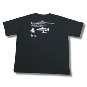 即決☆コロンビア グローリーバレーキャンパーズ BLK/Lサイズ 半袖Tシャツ ブラック 黒 守矢努 キャンプ＆フィッシング 魚 釣り