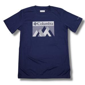 即決☆コロンビア 冷却機能 半袖Tシャツ NV/XLサイズ ゼロルール グラフィック ネイビー 紺 送料無料 涼しい 速乾 UPF50 UVカットの画像1