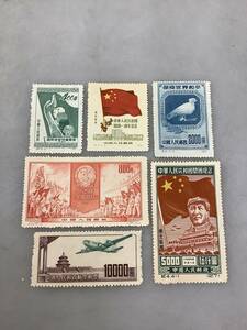 Y1939 中国 未使用切手 バラ 額面不明 古切手 アンティーク 外国切手