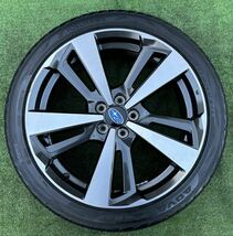 スバルGK７インプレッサG4純正 18in 7.5J+55 PCD100 & 225/40R18 YOKOHAMA タイヤ4本セット★G102_画像6