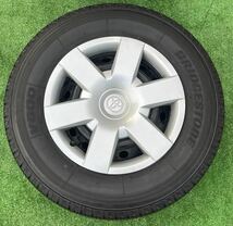 トヨタ純正 15インチ ホイール & BRIDGESTONE 195/80R15 107/105N LT 4本セット★ 200系 ハイエース★G39_画像4