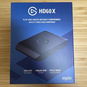 Elgato HD60X 未開封未使用 キャプチャー　usb