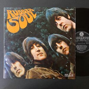 良盤！イタリアORG. “RUBBER SOUL” The Beatles / 最初期 大PARLOPHONラベル