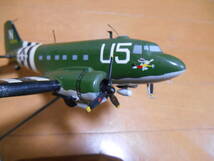 スケール不明　全長約23cm C-47 　ソリッドモデル_画像5