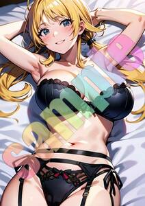 ★アイドルマスター アイマス★高品質/最高用紙 A4サイズ ポスター ラミネート加工 同人 光沢紙 美少女 セクシー 下着 アニメ NIMS0015