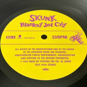Blankey Jet City/SKUNK LPレコード ブランキージェットシティ/浅井健一/TOJT-9241の画像4