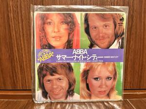 ABBA サマーナイトシティ　EPレコード シングル