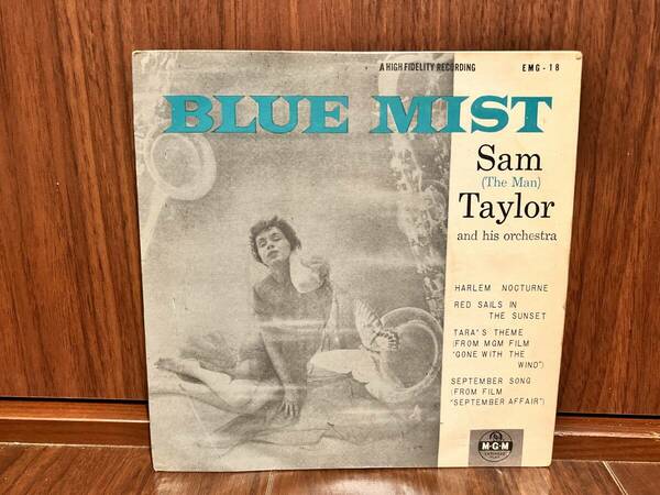 BLUE MIST HARLEM NOCTURNE TARA'S THEME RED SAILS IN THE SUNSET SEPTEMBER SONGSam (The Man) Taylor & his Orch.　EPレコード