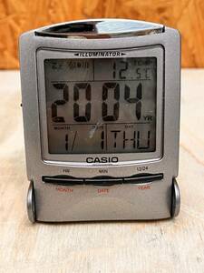 中古 CASIO PQ-50 カレンダー　目覚まし時計　通電確認済み