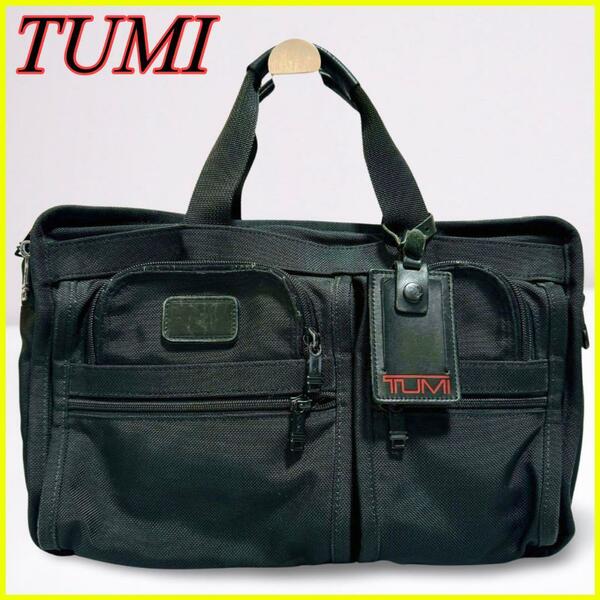 TUMI トゥミ ビジネスバッグ ハンドバッグ トートバッグ キャンバス ブラック 黒 メンズ ビジネス 通勤