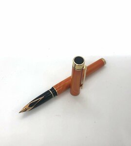 【和の美】 シェーファー　SHEAFFER U.S.A. 　オレンジ　万年筆 　14K 585