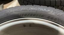 005 〓 2021年製 175/65R14 グッドイヤー ICE NAVI 7　14インチ PCD100 ハブ径56mm　アルミホイール スタッドレスタイヤ　4本セット_画像3