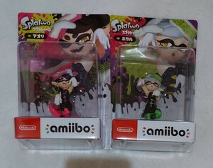 スプラトゥーン amiibo　アオリ　ホタル　シオカラーズ　未開封　未使用品