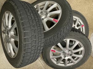 WEDS JOKER アルミ&DUNLOP WINTER MAXX ウインター マックス　175/65R15 2015年43週タイヤ　中古品