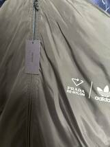 PRADA (プラダ) ×adidas Re-Nylon アームラインナイロンカーコート アウター SGB937 ブラック　新品未使用品_画像7