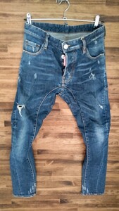 　希少　DSQUARED2 /　ディースクエアード /　Tidybikerjean /　44　/　S74LA0029　/　サファリ掲載　/　