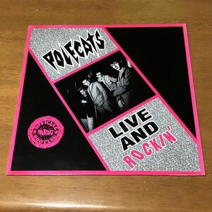 【即決】UKオリジナル盤 POLECATS / LIVE AND ROCKIN' ポールキャッツ ネオロカ