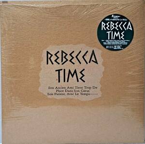 REBECCA : TIME レベッカ タイム シール帯付き シュリンク残し 国内盤 中古 アナログ LPレコード盤 1986年 28AH2103 M2-KDO-1362
