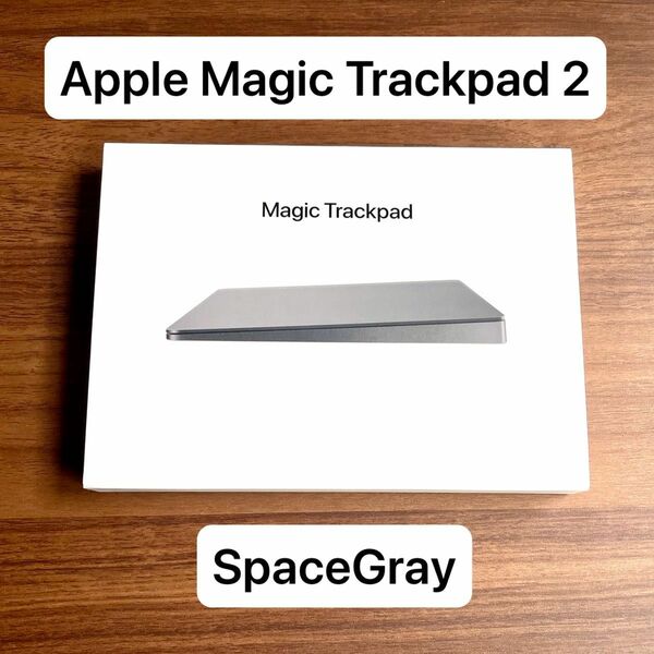 ★必読 美品　Apple Magic Trackpad 2 SpaceGray MRMF2J/A
