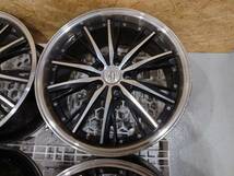 【青森発】ANHELO 19x8.5JJ +35 PCD114.3 ハブ72 5H 【G0308】_画像5