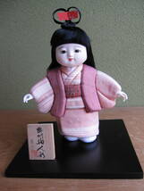 能川紬人形　わらべ人形　20cm_画像1