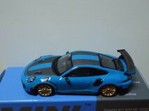 ★MINI GT 1/64　Porsche 911 GT2 RS　　ポルシェ 911 GT2 RS　　マイアミ ブルー★_画像5