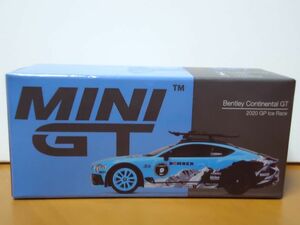 ★MINI GT 1/64　　Bentley Continental GT　　ベントレー コンチネンタル GT　2020 GP アイスレース★