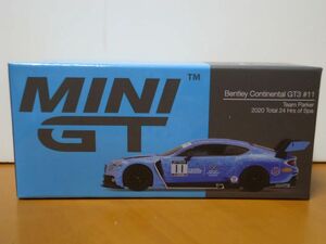 ★MINI GT 1/64　ベントレー コンチネンタル GT3 #11　チーム パーカー 2020 トータル 24時間 スパ★