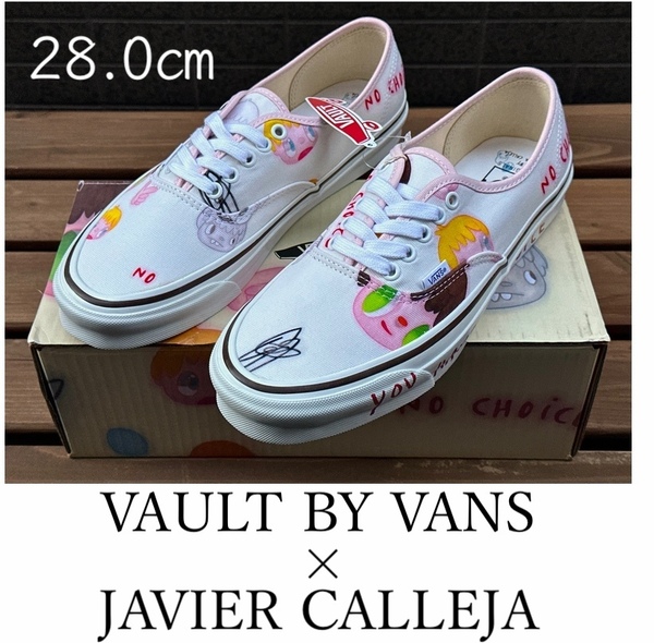 ◆モデル出品◆新品 28.0cm バンズ ヴォルト×ハビア・カジェハ 完売コラボスニーカー VAULT BY VANS ×JAVIER CALLEJA オーセンティックLX