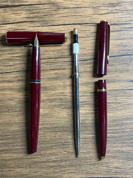 【 MONTBLANC 】 シャーペン&万年筆585セット！ 【LAMY】万年筆&ボールペンも付けます！！(白)写真はそのうち載せ