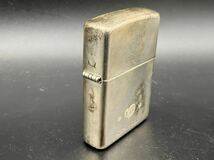 Zippo 銀製 シルバー 2005 U.S.A 喫煙具 稼動品_画像3