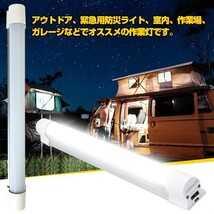 送料無料 作業灯 LED ライト ハンディライト 磁石 ストラップつき 充電式 読書灯 防災用品 キャンプ アウトドア 軽量 点滅 常灯 停電 sl069_画像2