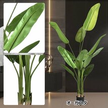 1円 観葉植物 フェイクグリーン 大型 リアル 高さ210cm おしゃれ 鉢付き プレゼント 人工観葉植物 飾り用 撮影用 部屋飾り 鉢植 お祝 sg020_画像9