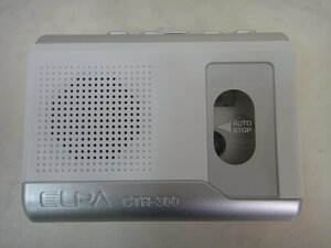 7770 ■ ELPA　朝日電器　カセットレコーダー　CTR-300 　動作品 ■