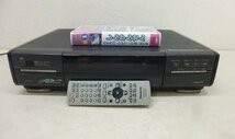 10209●Panasonic パナソニックNV-BS30S ビデオデッキ VHS デッキ 1993年製●_画像1