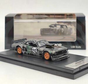 ケンブロック　フォード　マスタング　ミニカー 1/64 ドリフト　フーニガン