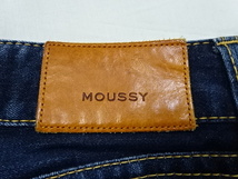 送料無料☆MOUSSY☆濃紺リバーススキニー☆26☆ウェスト約75cm_画像6