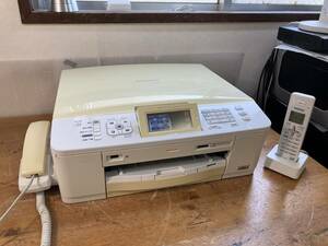 brother ブラザー A4 インクジェット プリンター 複合機 MFC-J705D 22408y FAX 親機 子機 インク付