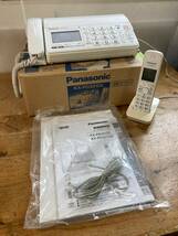 Panasonic パナソニック おたっくす パーソナル ファクシミリ KX-PD301DL 22405ym ファックス 普通紙 FAX 親機 子機_画像1