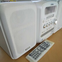 T■Victor CD カセット ラジオ ミニコンポ_画像3