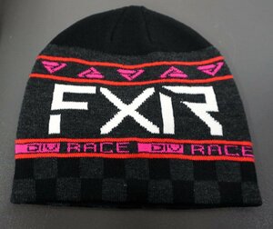 ★決算！在庫処分セール25％オフ★ FXR Race Division Beanie / BLACK E PINK / FREE