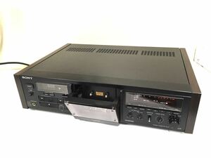 　レア　名機　アンティーク　ソニー　SONY カセットデッキ　TC-K555ESR * ￥105,000(1988年発売) ジャンク品　電源OK 630220001